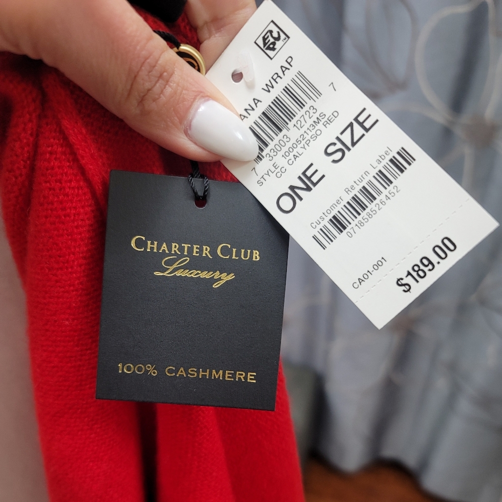 Cashmere wrap - Picture 8 of 8